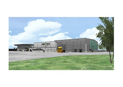 Ragn-Sells nya Granulatfabrik i Heljestorp