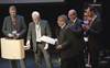 Dr Laércio Couto being honoured with the first World Bioenergy Award.