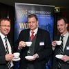 Gustav Melin, managing director of Svebio, Tomas Kåberger, conference chairman of World Bioenergy 2012 and Jakob Hirsmark, exhibition manager for World Bioenergy at Elmia. Photo: Anders Haaker