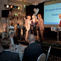 Prisutdelning på Axis Communications VIP Partner Event.