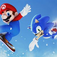 Mario & Sonic at the olympic winter games