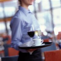 Serveringsbricka kaffe