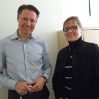 Fredrik Gren och Lena Munkhammar