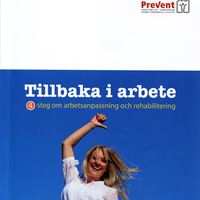 Omslag Tillbaka i arbete