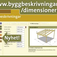 Dimensioneringsprogram bild 3