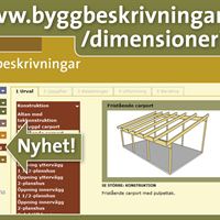 Dimensioneringsprogram, bild 1