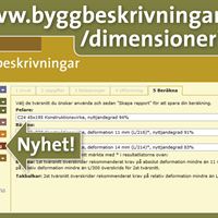Dimensioneringsprogram bild 4