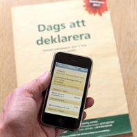 Dags att deklarera med smartphone