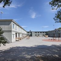 Moduluppställning RYMD skola