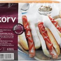 ICA varmkorv 630 gr