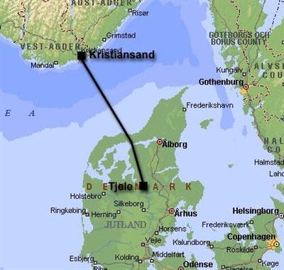 Skagerrak map