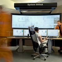 StatoilHydro methanol plant control room