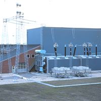 Skagerrak 3 HVDC-station, Tjele, Danmark