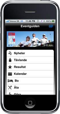EventGuiden Screenshot