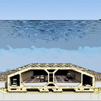 Saltsjötunneln. Illustration: Sweco