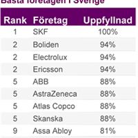 Bild nr.1 - Bästa företagen i Sverige