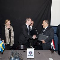 Scania skriver kontrakt med irakisk distributör
