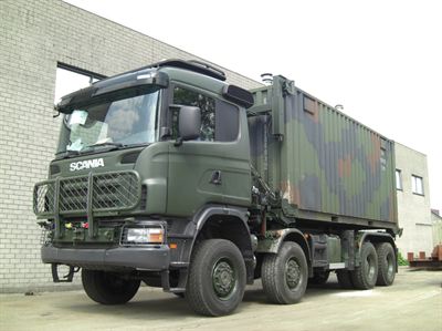 Scania G 480 8x8 till Luxemburg