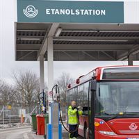 Keolis Scania ethanol bus