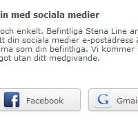 Social inloggning