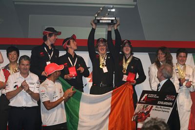 LG PARTNERS WITH THE F1 IN SCHOOLS WORLD FINALS 2010