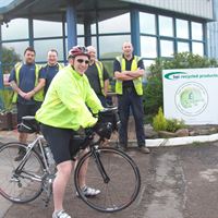 John Haddow bike ride
