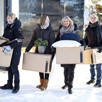 One tonne life house - moving in