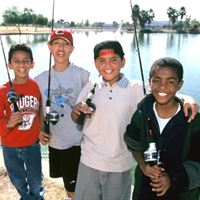 Kids fishing -credit AG&F
