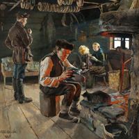 Akseli Gallen Kallela, Allmogelif
