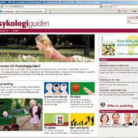 Idag lanseras Psykologiguiden, Sveriges första psykologiportal på nätet
