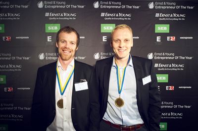 Andreas Martsman och Henrik Blycker