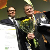 H.K.H. Prins Daniel och Anders Lönner