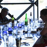 Marfa dining scene