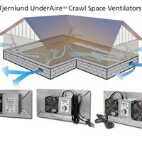 UnderAire Crawl Space Ventilator