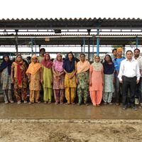 Some of LifeBuilder and Macro Dairy's Women Dairy Entrepreneurs