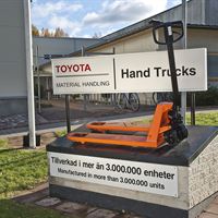 Tre miljoner svensktillverkade lyftvagnar