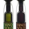 "Complete" Wine Bottle and Flute -White and Red