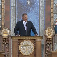Lord Mayor of Melbourne, the Right Honourable Robert Doyle