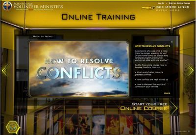 Volunteer Minister courses are designed to give all the tools needed to confront and resolve virtually any life situation―from ending marital strife to recovering a friend from drugs to managing a company for optimum success.