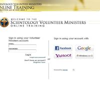 Using Facebook, Google, Yahoo or Windows Live accounts, the student can quickly log on to the course section at course.VolunteerMinisters.org to begin their training. 