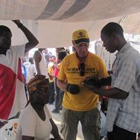 Peter Dunn in Haiti