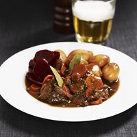 Skånsk kalops med potatis