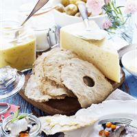 Knäckebröd midsommar