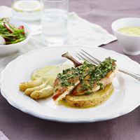 Kycklingbröst med vit sparris, Kronfågel supreme Premium