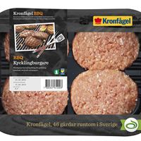 Kronfågel BBQ Kycklingburgare