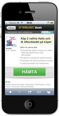 Aftonbladet Deals – kupong