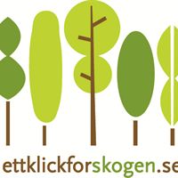 Ett klick för skogen -logo