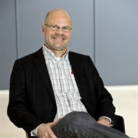 Erik Lunqvist, chef för Robotdalen