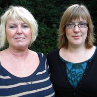 Susanne Hallström och Elisabeth Zobel