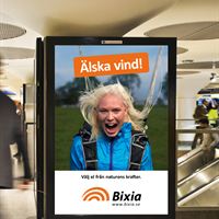 Bixia ny kampanj - Älska vind